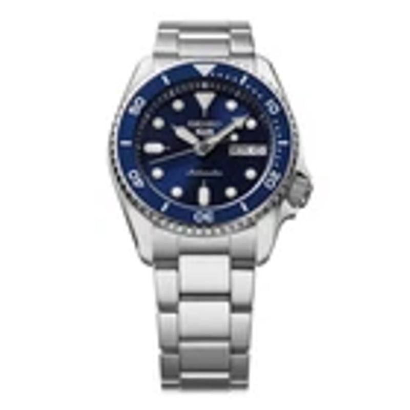 Seiko SKX 5 Sports Series 38 MM SS Blue Dial Automatic Watch SRPL77K1