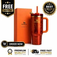 Stanley New Stanley 1913 x KAROL G 40 oz Quencher H2.O FlowState Tumbler Usa Ship