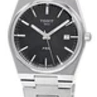 TISSOT PRX 40MM STAINLESS STEEL BLACK DIAL MEN'S WATCH T137.410.11.05<wbr/>1.00