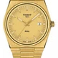 Tissot PRX Men's Gold Watch - T137.410.33.02<wbr/>1.00 Brand New