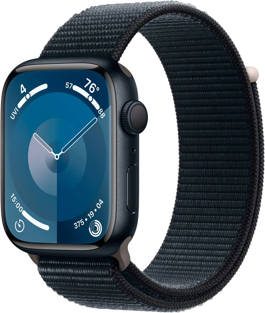Apple Watch Gen 9 Series 9 45mm Midnight Aluminum - Midnight Sport Loop