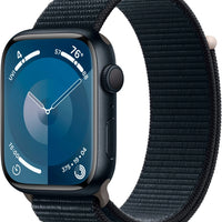 Apple Watch Gen 9 Series 9 45mm Midnight Aluminum - Midnight Sport Loop