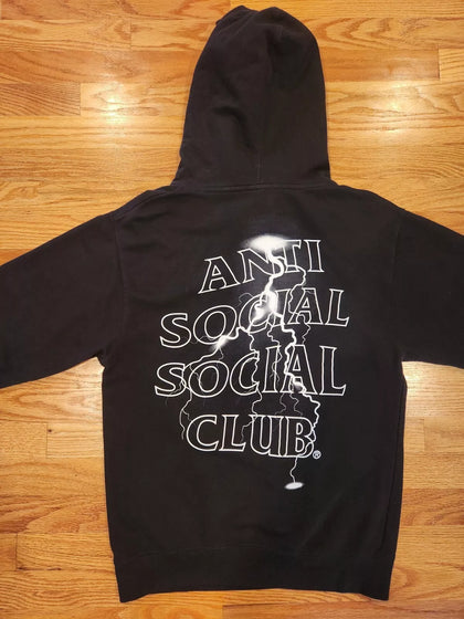 Anti Social Social Club Twister Hoodie S Double Sided Preowned 2019 Pullover