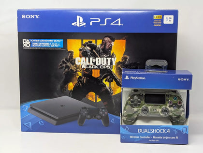 Sony PlayStation 4 Slim 1TB Console - W/ Call of Duty Black Ops 4 - 1 Controller