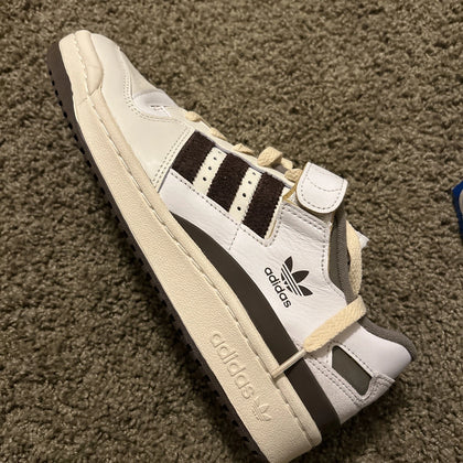 Adidas Forum 84 Low Off White Brown SIZE 9.0