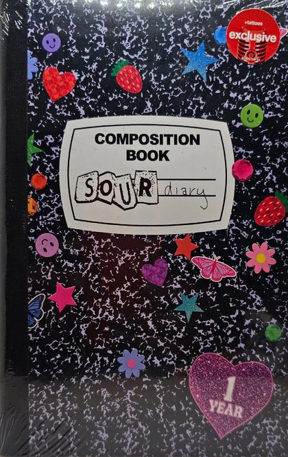 Olivia Rodrigo - SOUR 1 YEAR ANNIVERSARY JOURNAL Target Exc, CD New/Sealed A-30