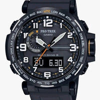 Casio Pro Trek PRW-6600Y Reloj Solar con Triple Sensor 51.5 mm Correa de Silicona Negra
