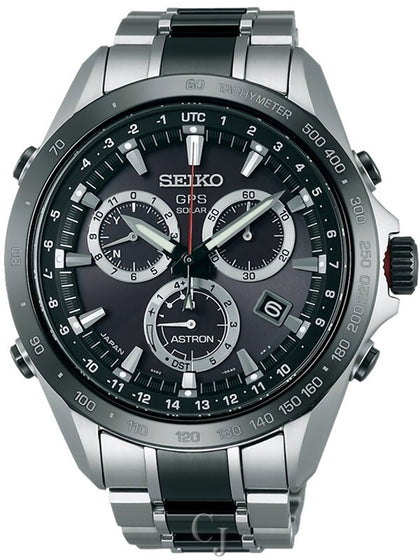 Seiko Astron GPS Solar Cronógrafo Bicolor 45 mm SSE029