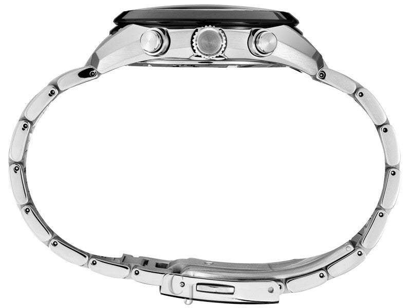 Seiko Astron GPS Solar Dual Time SSH053 Esfera Negra Acero Inoxidable