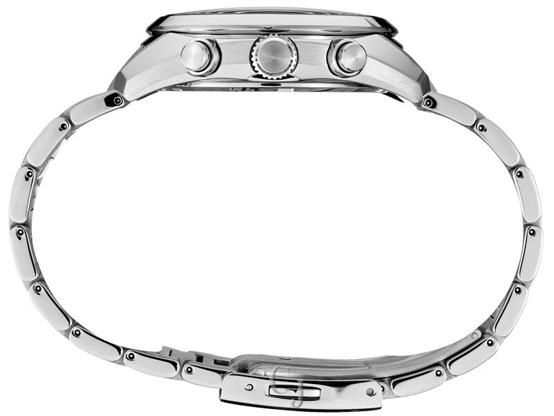 Seiko Astron GPS Solar Dual Time SSH047 Esfera Plateada Acero Inoxidable
