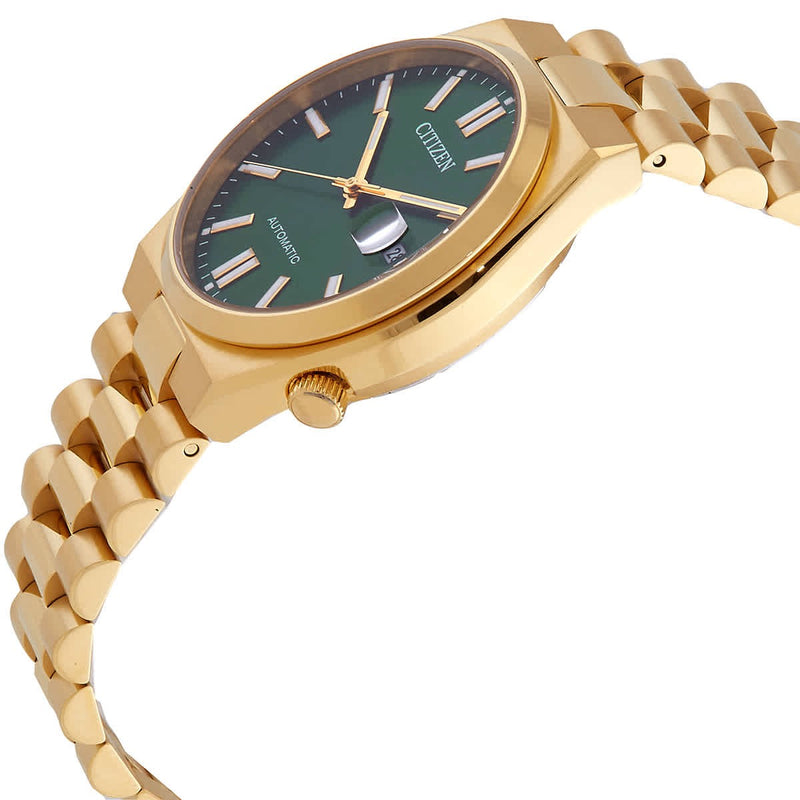 Citizen Tsuyosa Reloj Automático 40 mm Esfera Verde Dorado NJ0152-51X