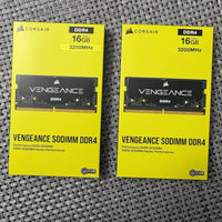 Corsair Vengance DDR4 3200 MHz Sodimm 32 Giga (2*16) CMSX 16GX4M1A3200C22