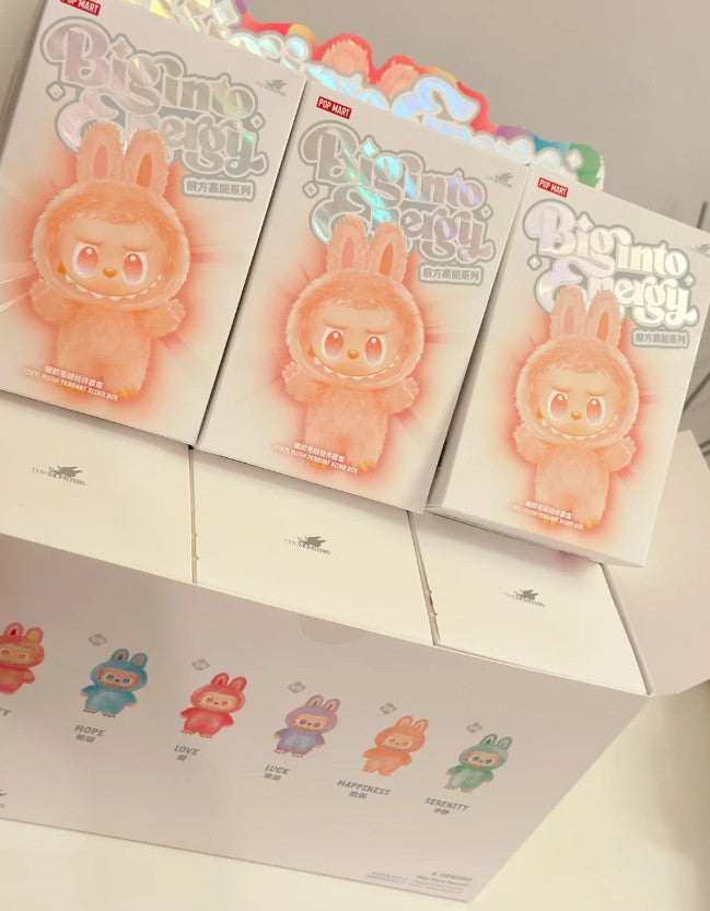 POP MART The Monsters Big Into Energy - Peluche de Vinilo Caja Ciega (Labubu)
