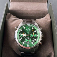 Reloj Bulova Marine Star 96B396 Cronógrafo - Esfera Verde 43mm