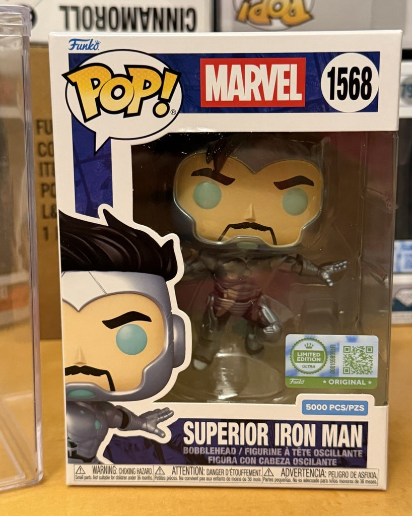 Funko POP! Ultra Superior Iron Man Marvel #1568 LE 5,000 w/ Protector See Below
