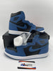 Mens Size 9 - Nike Air Jordan 1 Retro OG High Dark Marina Blue (555088-404) NEW!