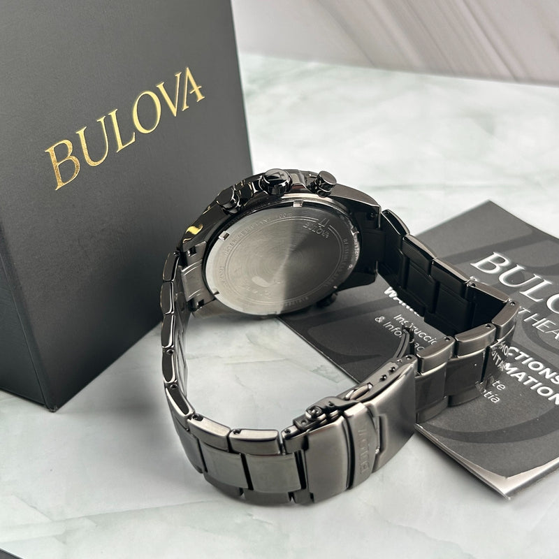 Reloj Bulova Marine Star 98B350 Cronógrafo - Esfera Roja (43mm)