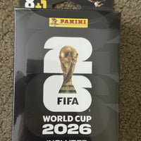 Exclusivas, Caja sellada de cromos de fútbol Panini FIFA World Cup 2026 + tarjeta