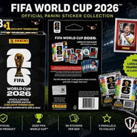 Ofertaza, Caja de cromos de fútbol Panini Copa Mundial de la FIFA 2026, 1 tarjeta exclusiva