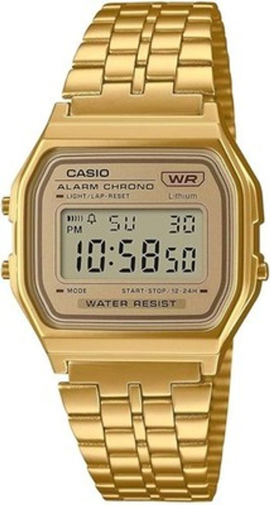 EL RELOJ DE ROBERT LEWANDOWSKI CASIO A158WETG-9AEF GOLD