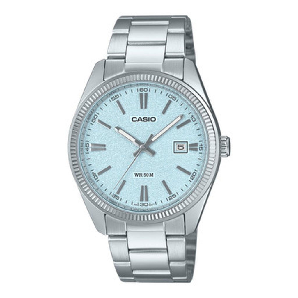 CASIO COLLECTION MTP-1302DA-2A2 Blue Stainless Steel Men's Watch