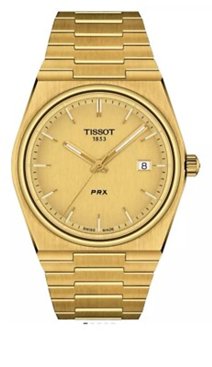 Tissot PRX Men's Gold Watch - T137.410.33.0