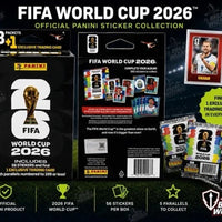 Ofertaza, Caja de cromos de fútbol Panini Copa Mundial de la FIFA 2026, 1 tarjeta exclusiva