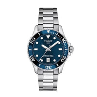 Tissot Seastar 1000 36mm Blue Dial Stainless Steel Men's Watch T1202101104100