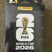 Exclusivas, Caja sellada de cromos de fútbol Panini FIFA World Cup 2026 + tarjeta
