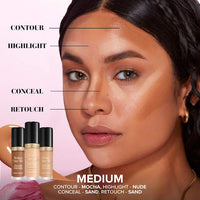 Born This Way Corrector Multiusos de Súper Cobertura con Ácido Hialurónico