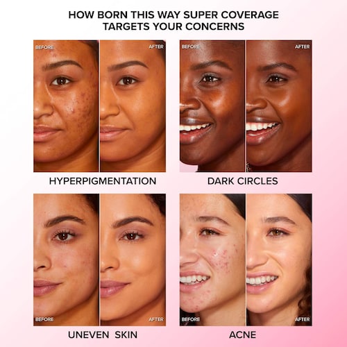 Born This Way Corrector Multiusos de Súper Cobertura con Ácido Hialurónico