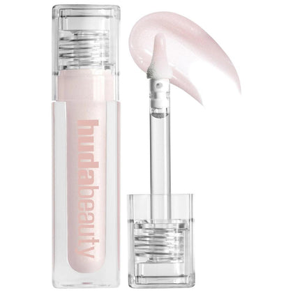 Faux Filler Brillo Labial No Pegajoso de Acabado Brillante