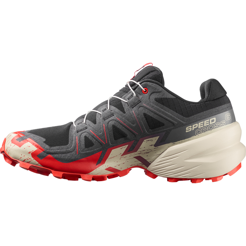 Salomon Speedcross 6 Black Fiery Red