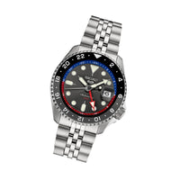 Reloj Seiko 5 Sports GMT Automático - Esfera Gris (SSK019)