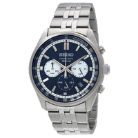 Seiko Chronograph Quartz Blue Dial Men's Watch SSB427