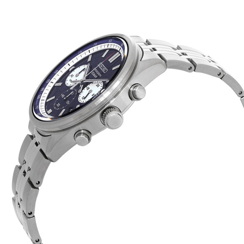 Seiko Chronograph Quartz Blue Dial Men's Watch SSB427P1
