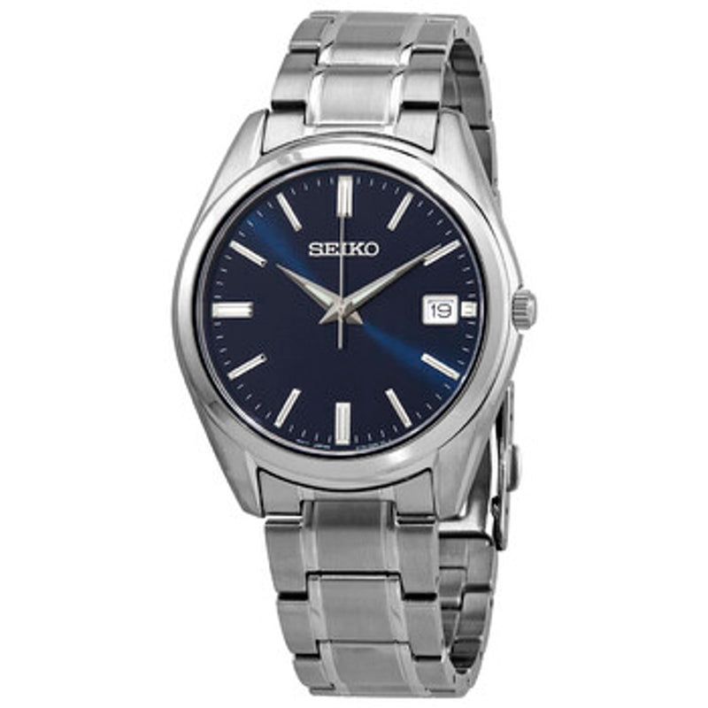 Seiko Essentials Quartz Blue Dial Men's Watch SUR399