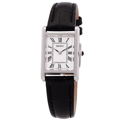 Reloj Seiko Classic Cuarzo - Esfera Blanca, Dama (SWR107P1)