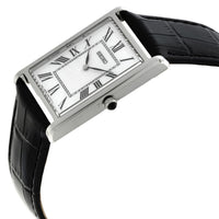 Seiko Classic Quartz White Dial Men's Watch SWR103P1