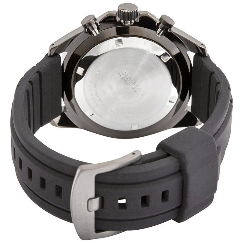 Seiko Conceptual Chronograph Quartz Black Dial Men's Watch SSB349P1