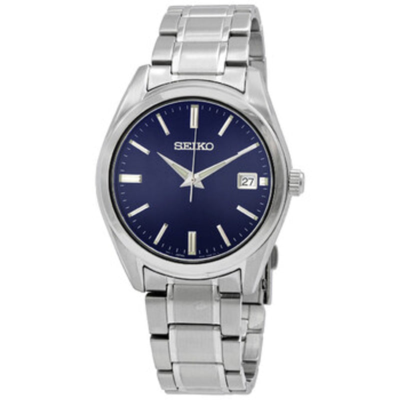 Seiko Essentials Quartz Blue Dial Men's Watch SUR399