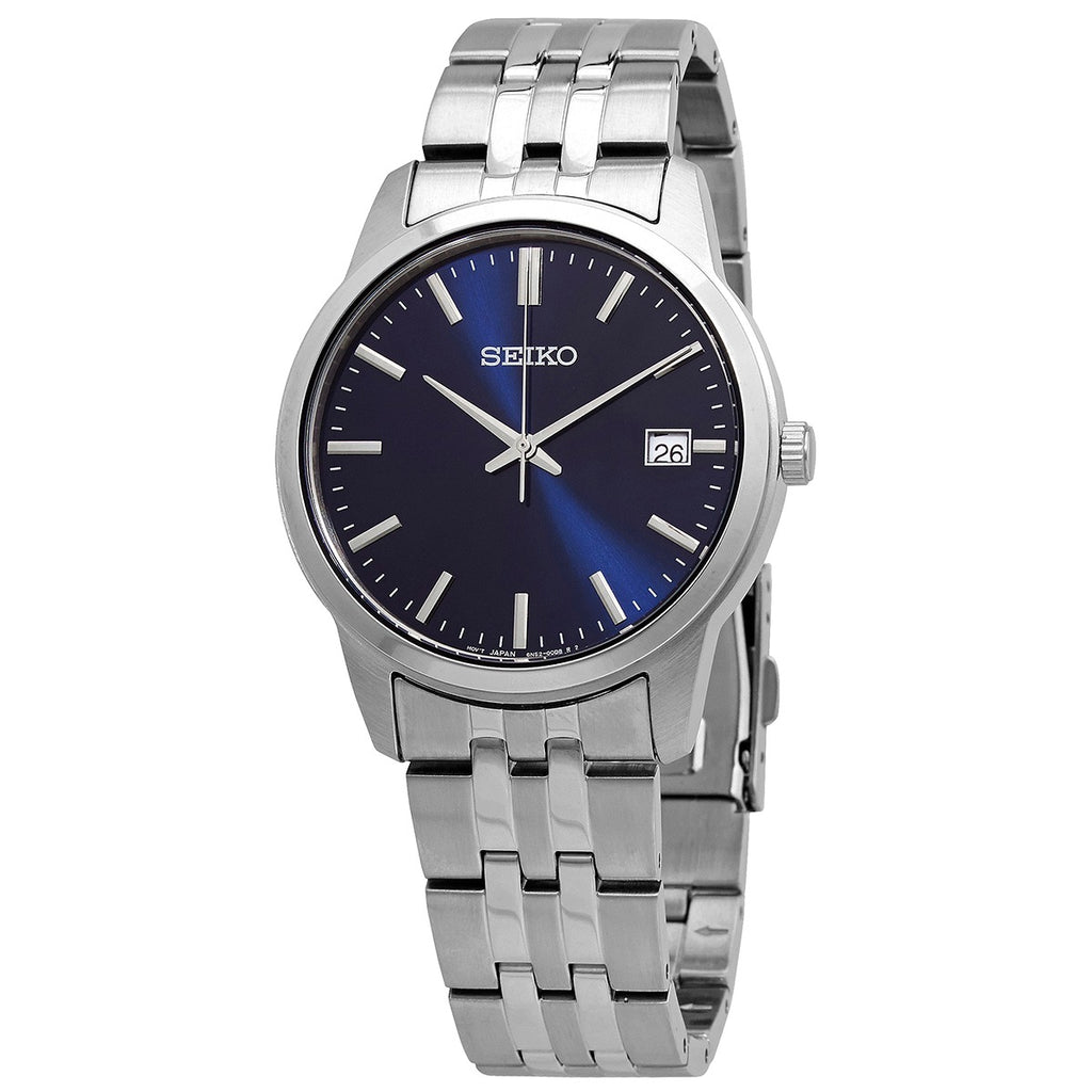 Seiko Essentials Quartz Blue Dial Men's Watch SUR399