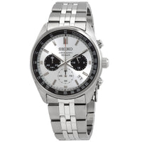 Seiko Motorsports Chronograph Quartz Silver Dial Men's Watch SSB425P1