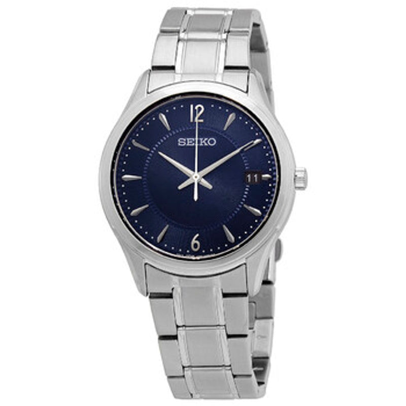 Seiko Essentials Quartz Blue Dial Men's Watch SUR399