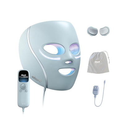 Shark CryoGlow Mascarilla LED Facial - Blue Frost