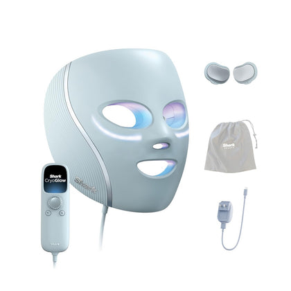 Shark CryoGlow Mascarilla LED Facial - Blue Frost