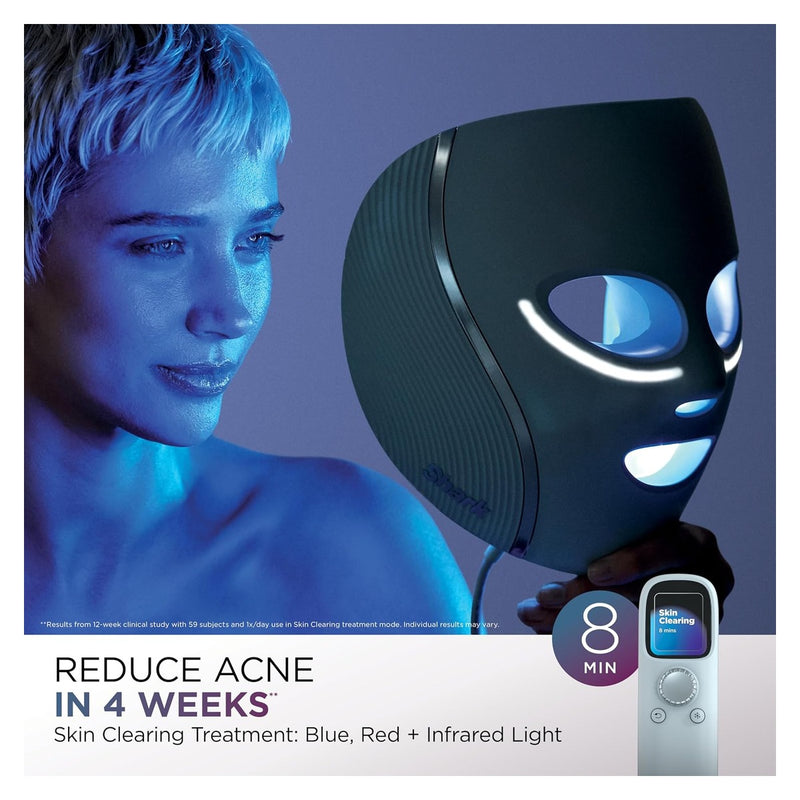Shark CryoGlow Mascarilla LED Facial - Blue Frost