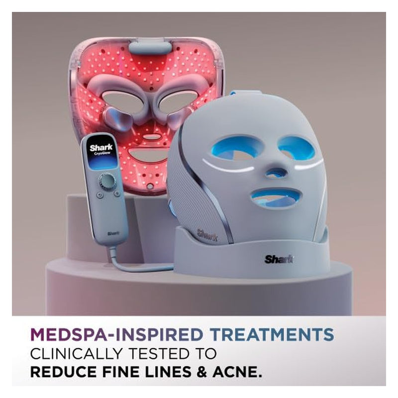 Shark CryoGlow Mascarilla LED Facial - Rose Glow