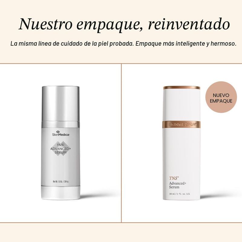 SkinMedica TNS Advanced+ - Suero Facial Multipéptido Antiedad (28.4 ml)