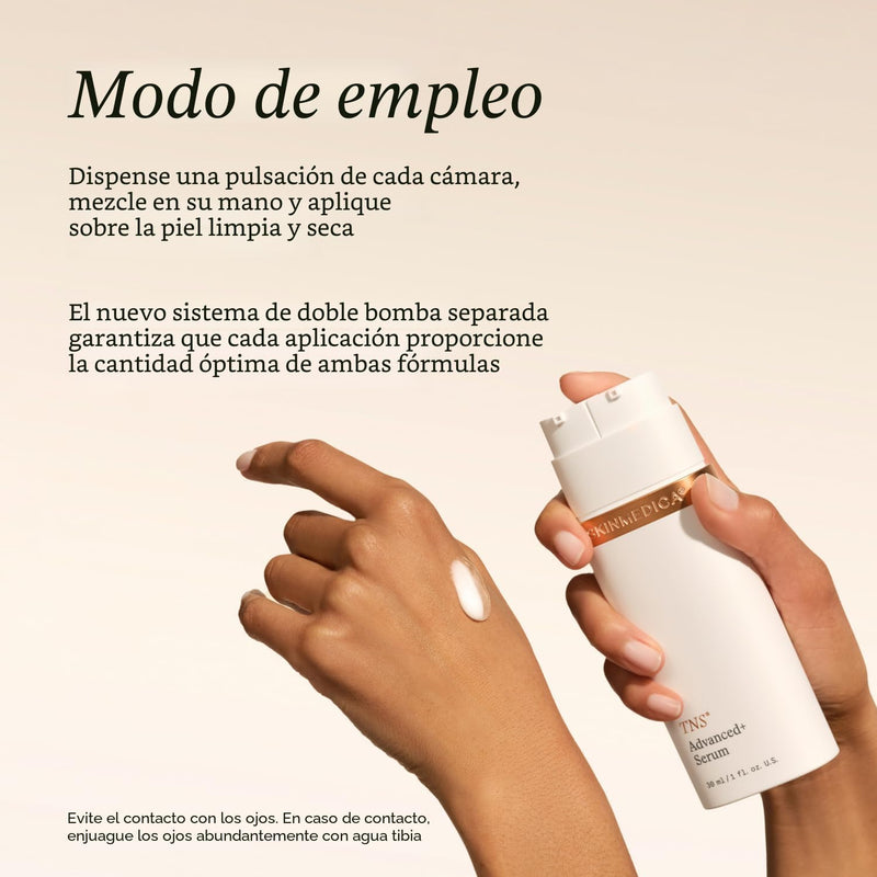 SkinMedica TNS Advanced+ - Suero Facial Multipéptido Antiedad (28.4 ml)